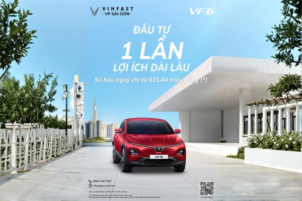 VF 6 – NÂNG NIU TỪNG HÀNH TRÌNH, VỮNG BƯỚC TƯƠNG LAI XANH