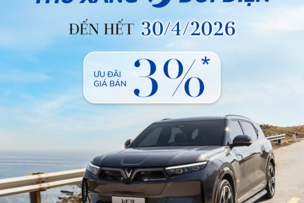 GIA HẠN CHƯƠNG TRÌNH THU XĂNG ĐỔI ĐIỆN ĐẾN HẾT 30/04/2026